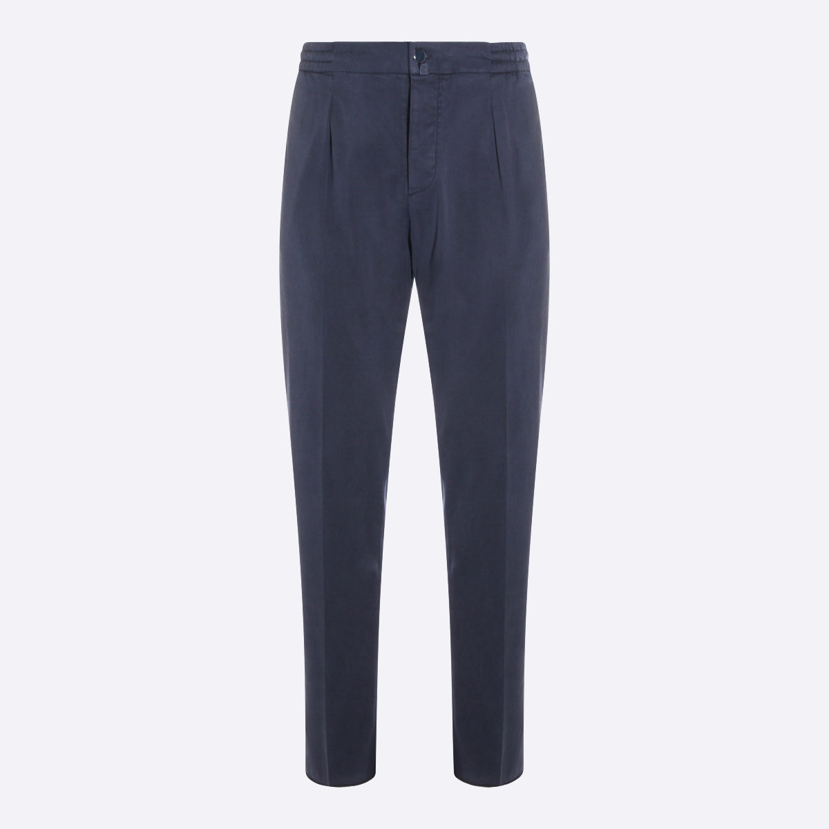 Kiton Trousers Blue Ly Ea