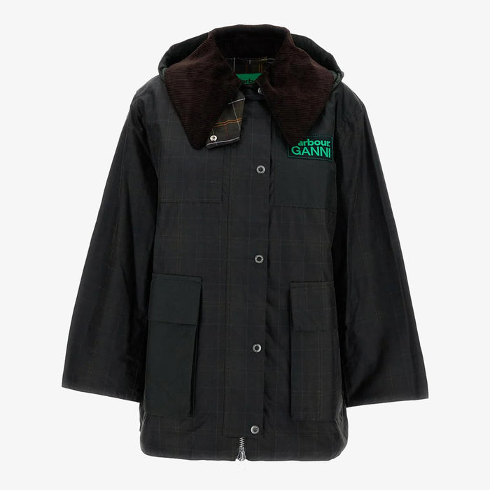 BARBOUR X GANNI Jackets Classic Tartan/fern _co