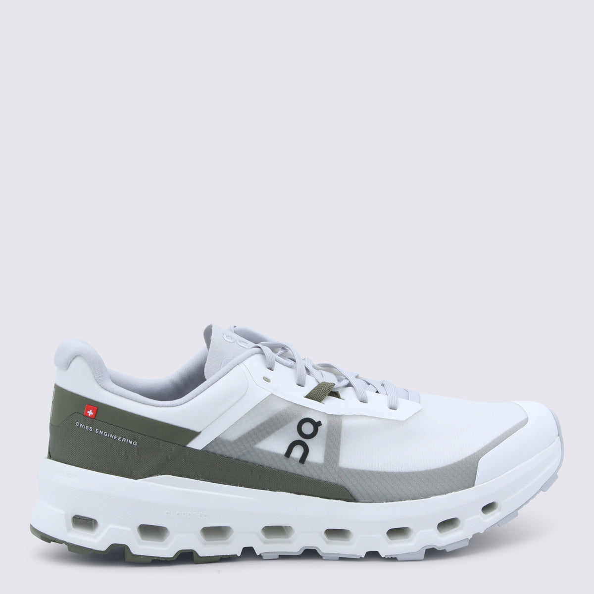ON Sneakers Ivory/olive _cover Tex Sole El