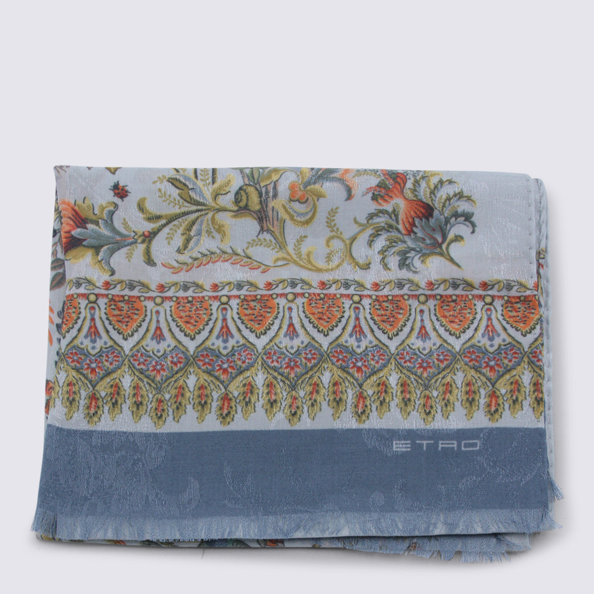 Etro Scarfs Red Co Modal