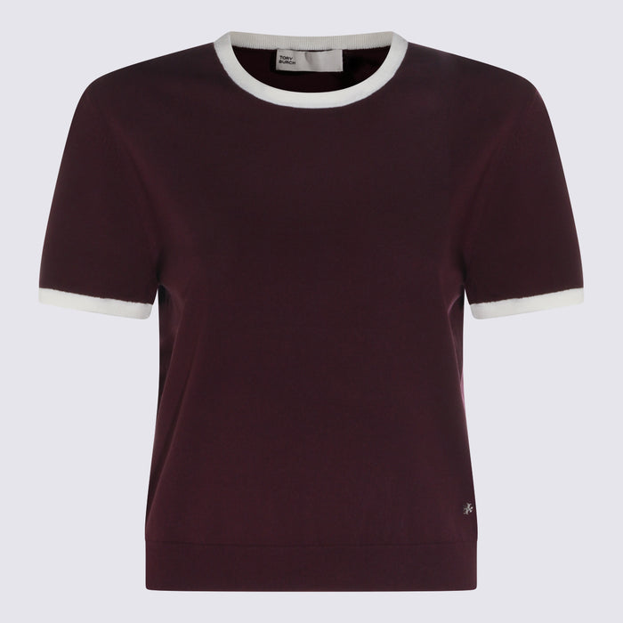 Tory Burch Top Bordeaux Vi Pl