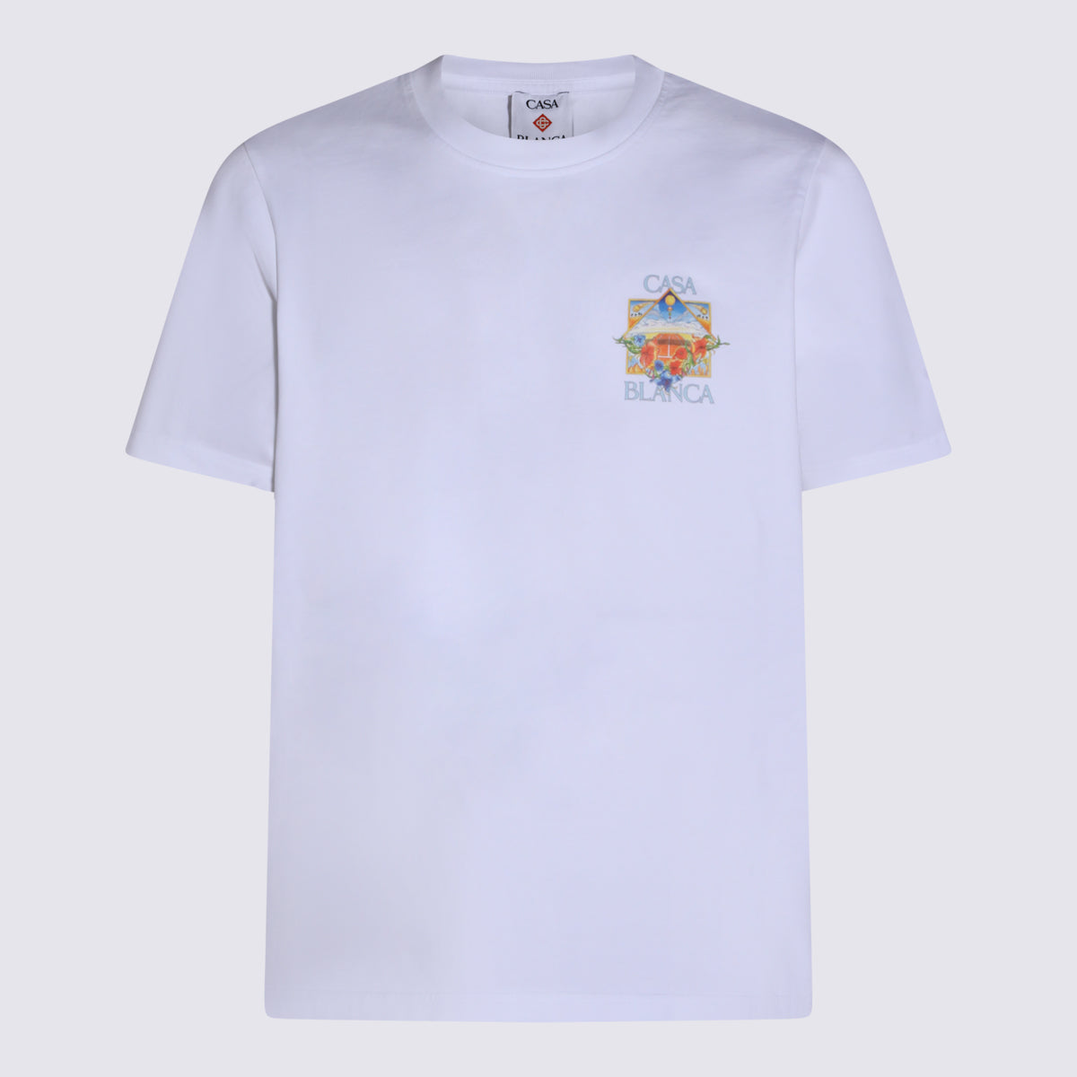 Casablanca T-shirts and Polos White _100 % Co