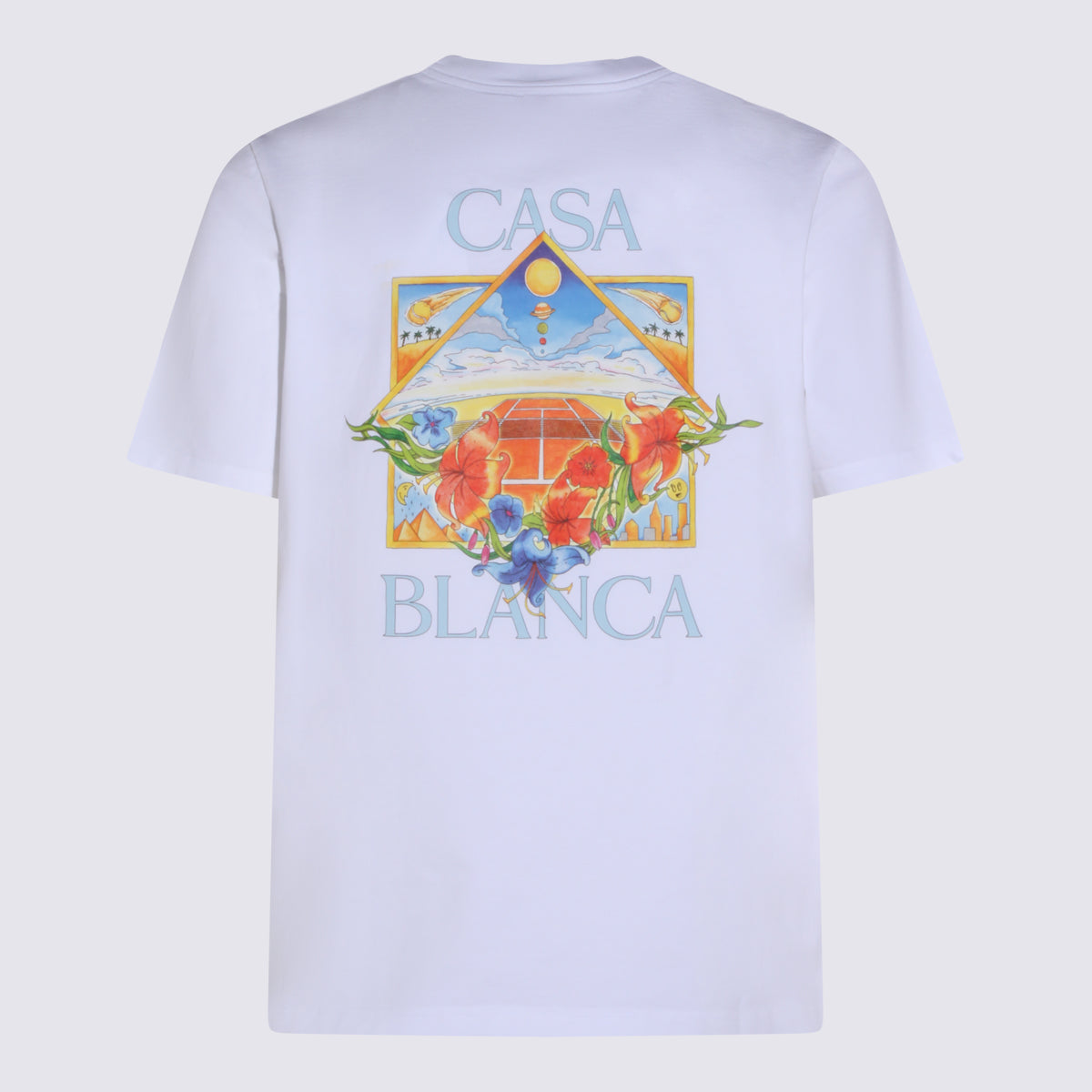 Casablanca T-shirts and Polos White _100 % Co