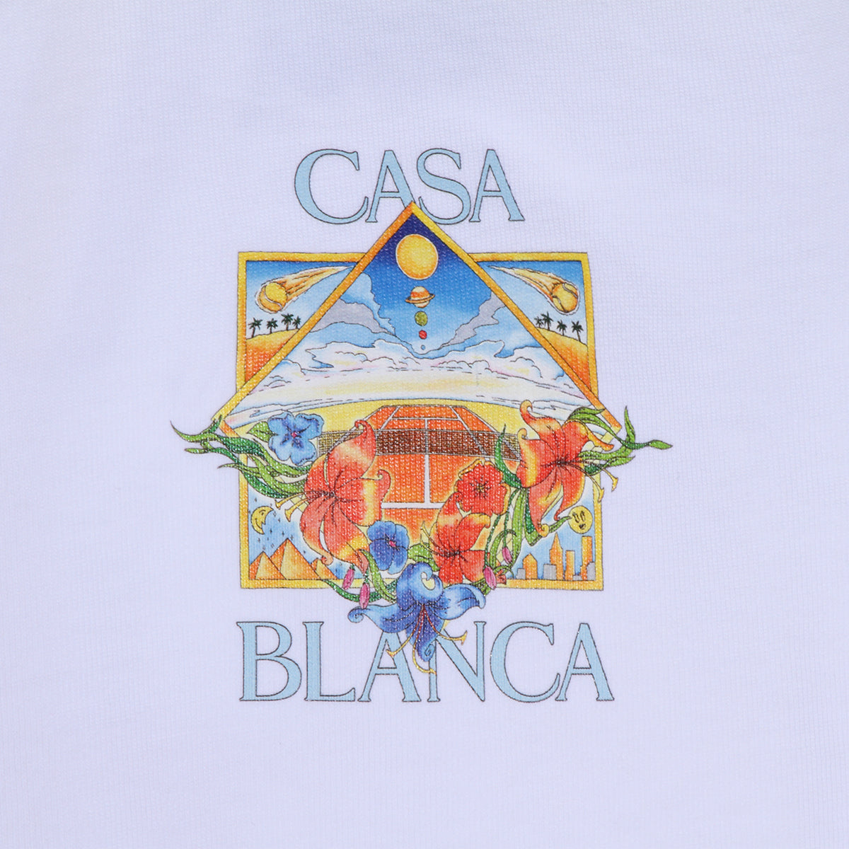 Casablanca T-shirts and Polos White _100 % Co
