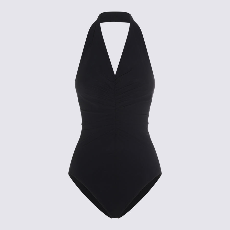 Rick Owens 79% Nylon swimsuit in black