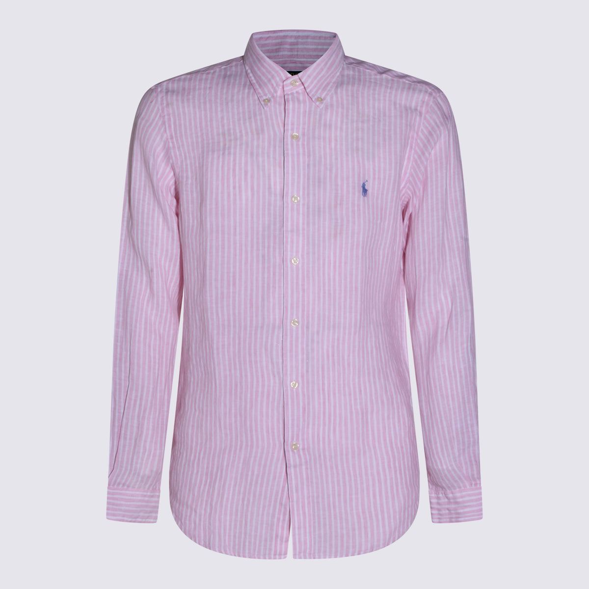 Polo Ralph Lauren Shirts 5137b Pink White _li