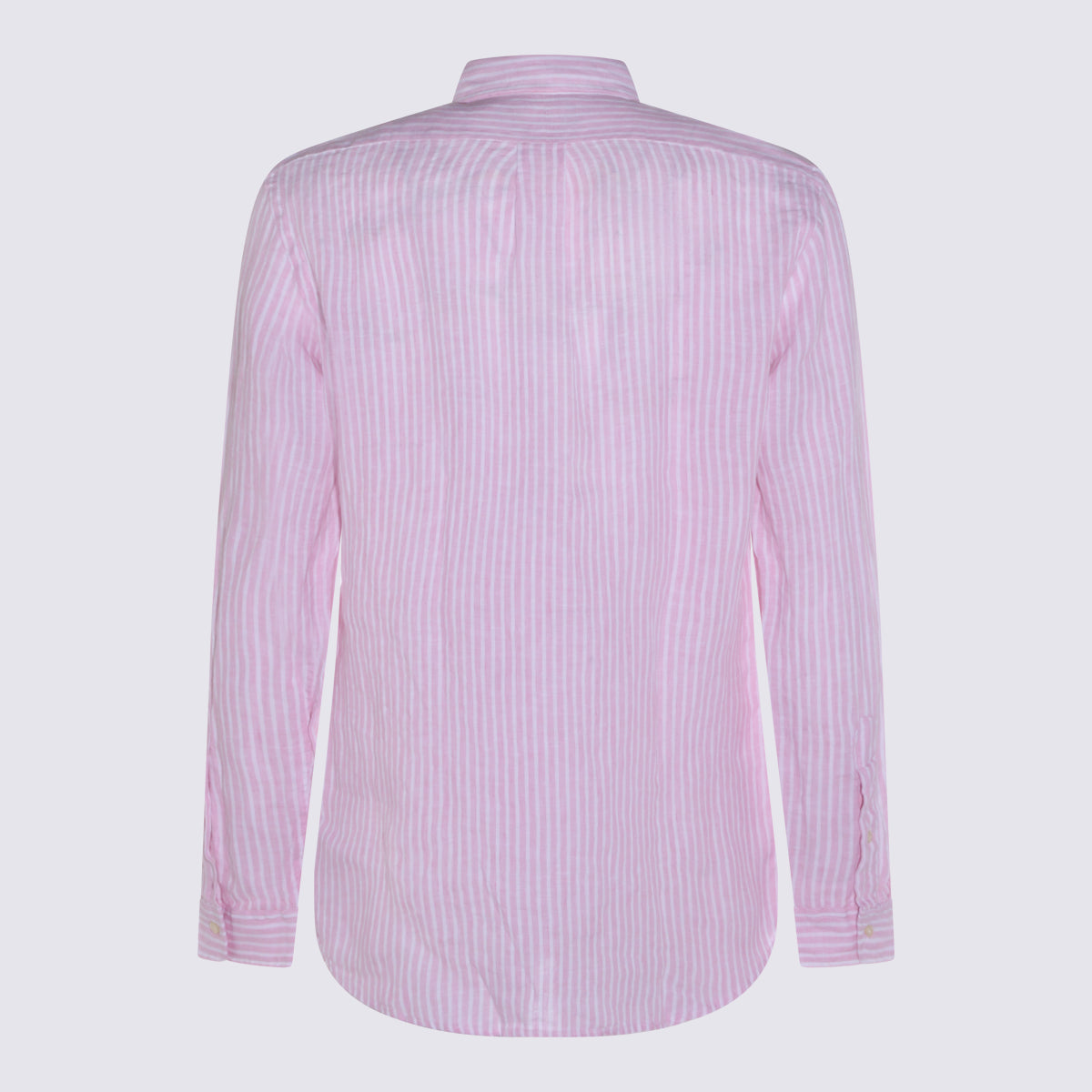 Polo Ralph Lauren Shirts 5137b Pink White _li