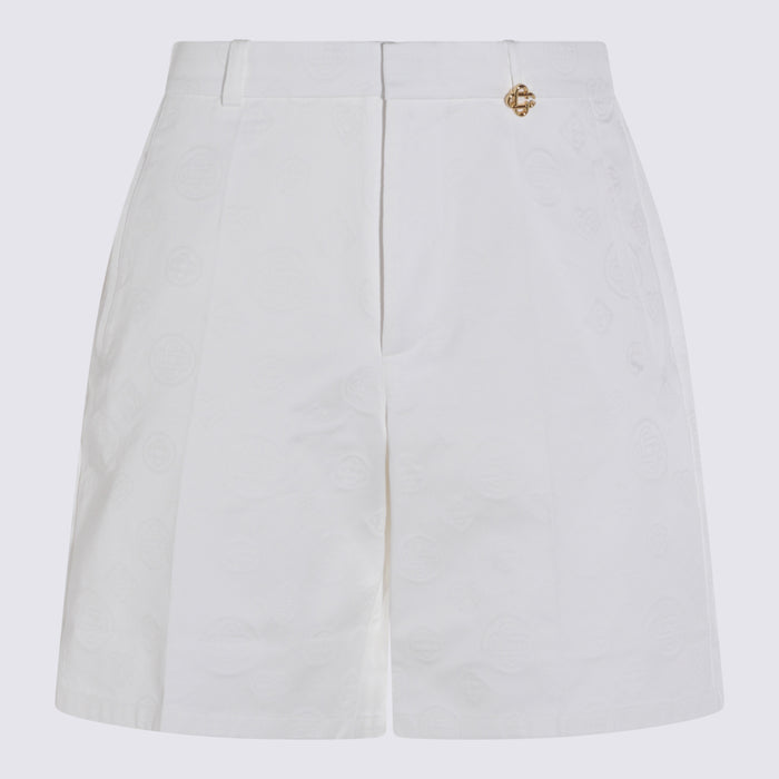 Casablanca Shorts White _100 % Co
