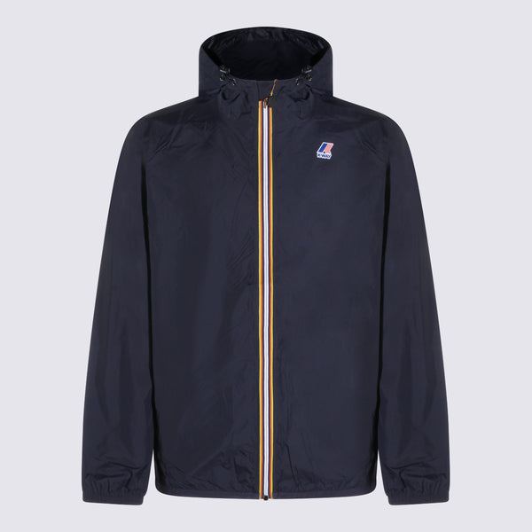 K-Way 100% Nylon (recycled) jacket in navy