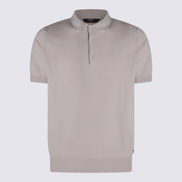 K-Way 100% Cotton polo in beige