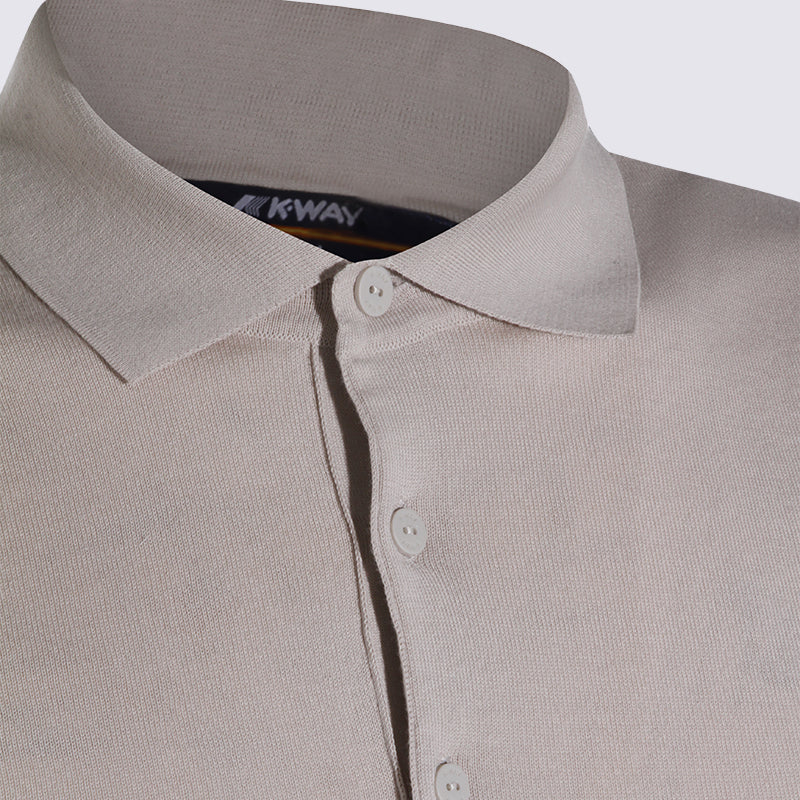 K-Way T-Shirts And Polos Beige Lt _100 % Co