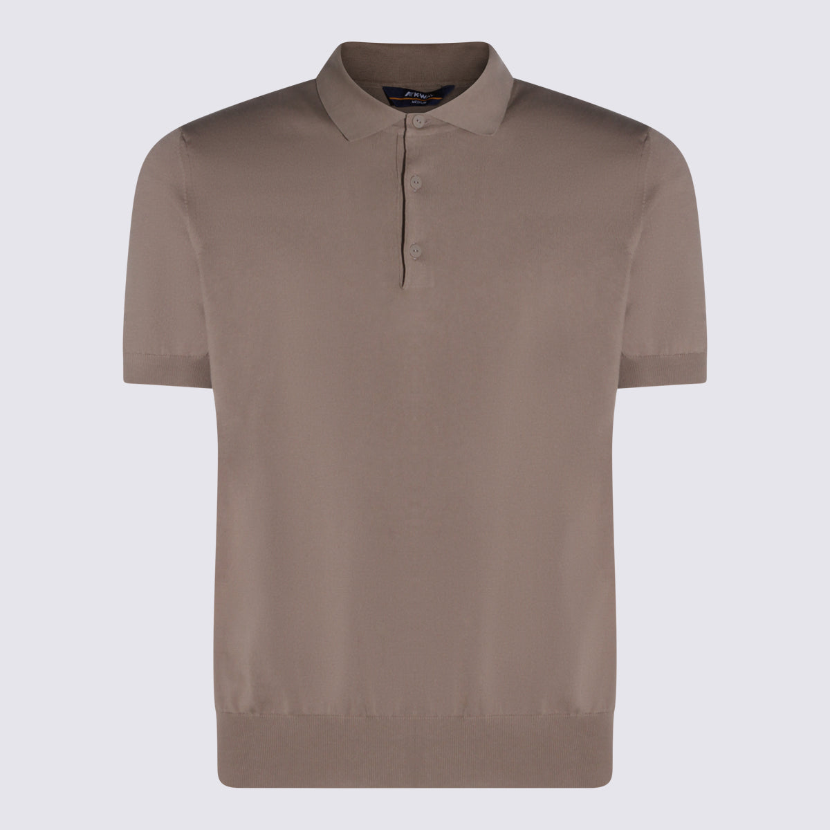 K-Way T-shirts and Polos Beige Taupe _100 % Co