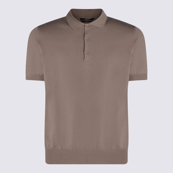 K-Way 100% Cotton polo in beige