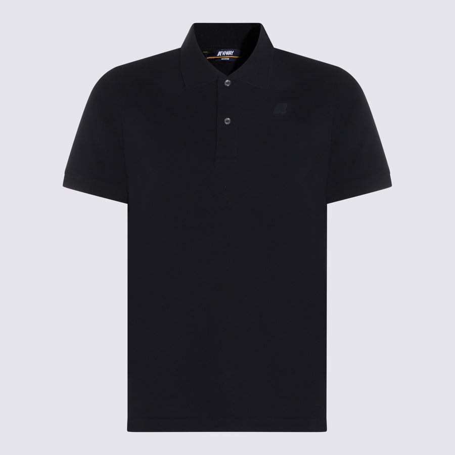 K-Way 95% cotton polo in navy
