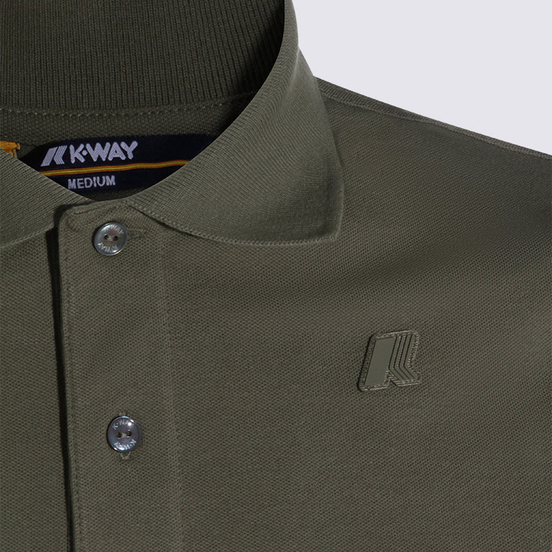 K-Way T-shirts and Polos Green Lichen _co 5 % Ea