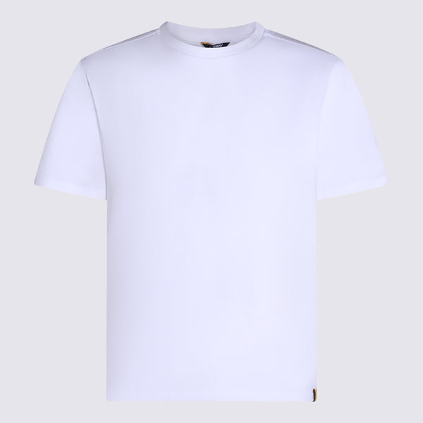 K-Way 92% Cotton t-shirt in white