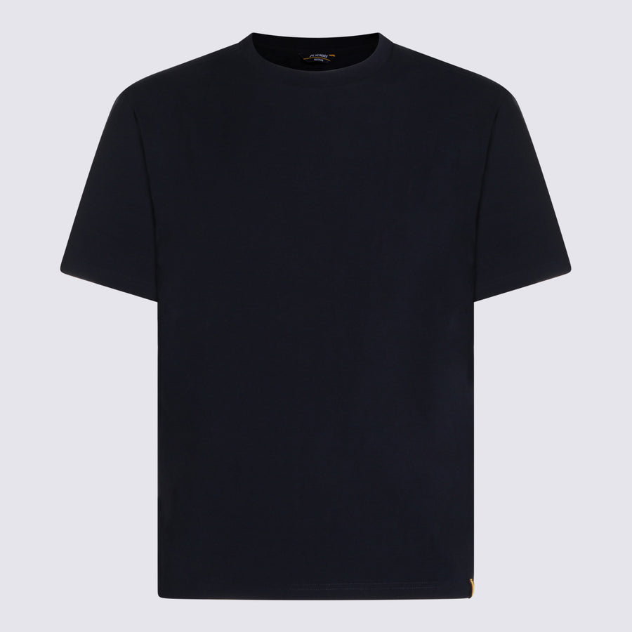 K-Way 92% cotton t-shirt in navy