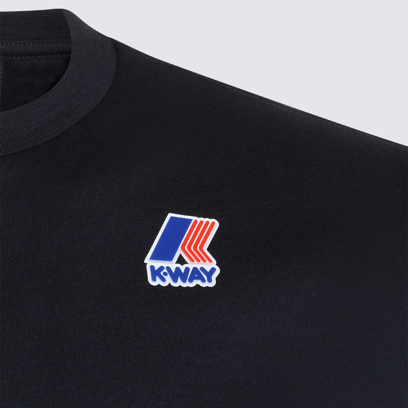K-Way T-shirts and Polos Blue Depth _100 % Co