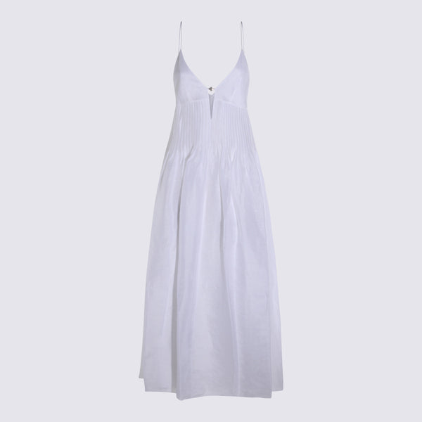 Tory Burch 70% linen dress in white
