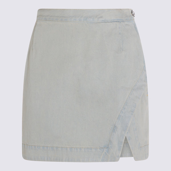 Vivienne Westwood 100% Cotton skirt in blue