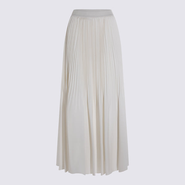 Twin-Set 100% Polyester skirt in white