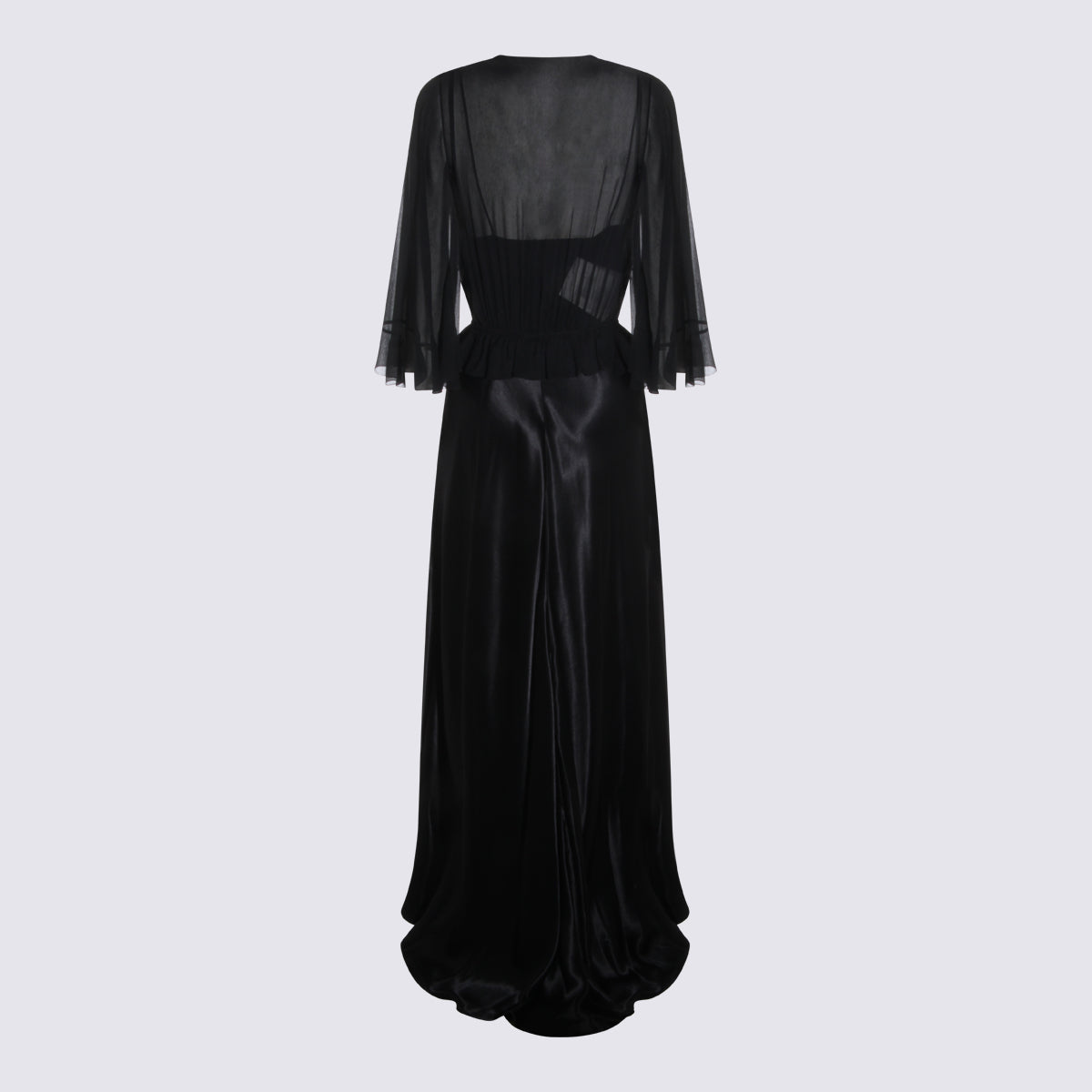 Alberta Ferretti Dresses Black _vi