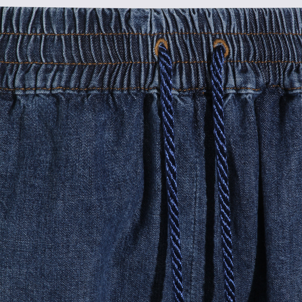 Valentino Trousers Medium Blue _100 % Co