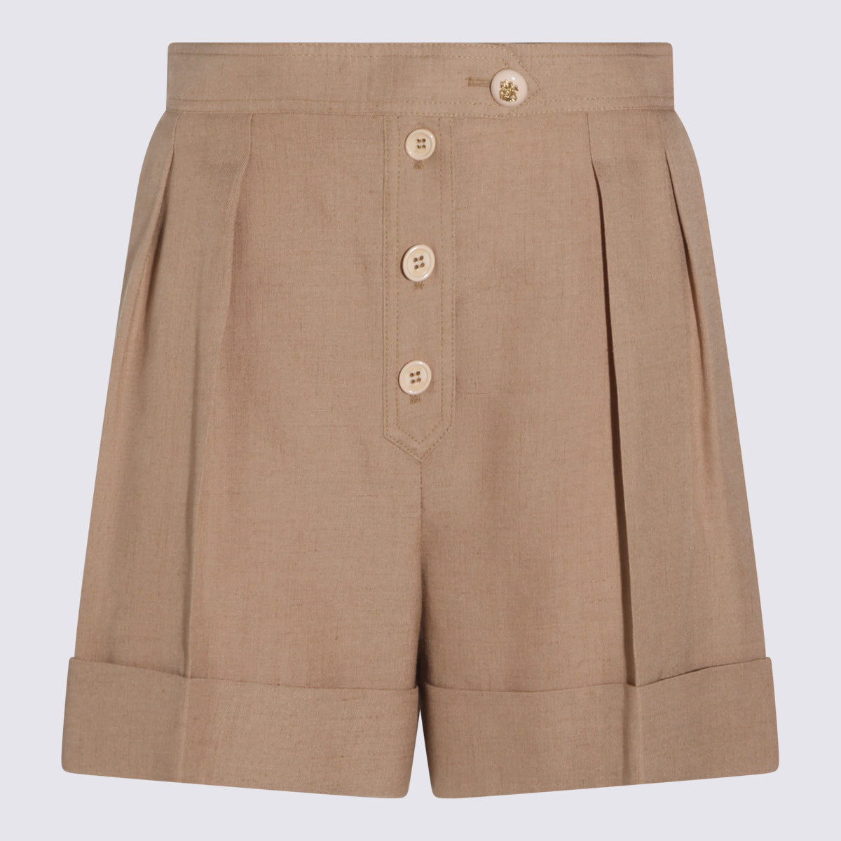 Valentino Shorts Beige _100 % Co