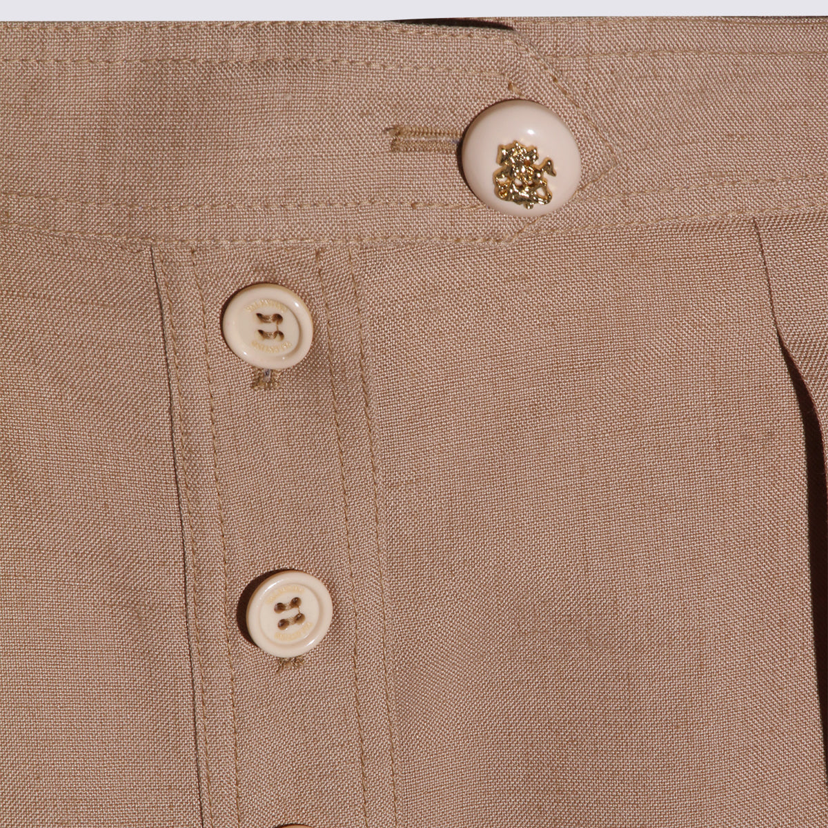 Valentino Shorts Beige _100 % Co
