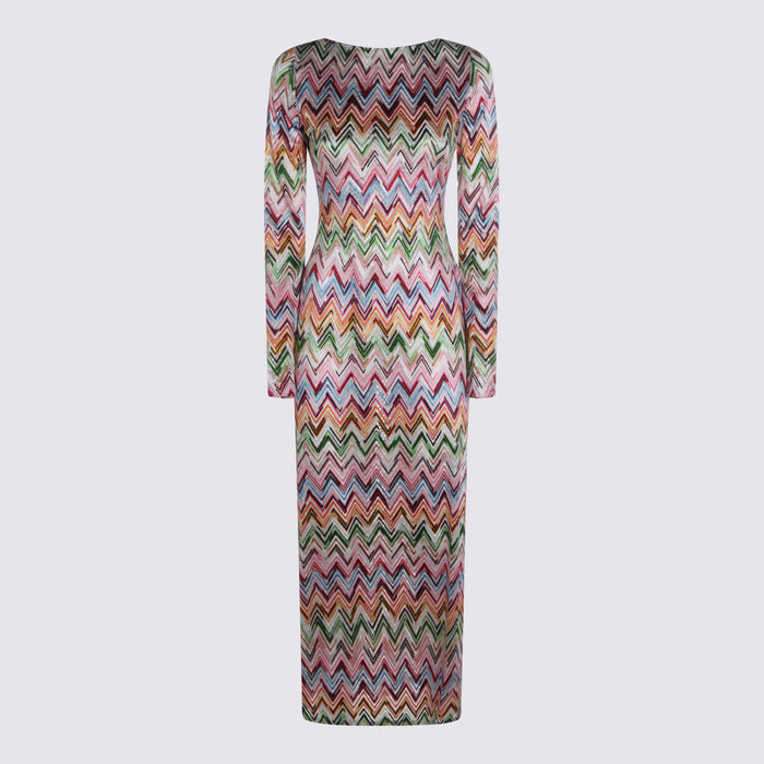 Missoni Dresses Red _vi Pa Ea