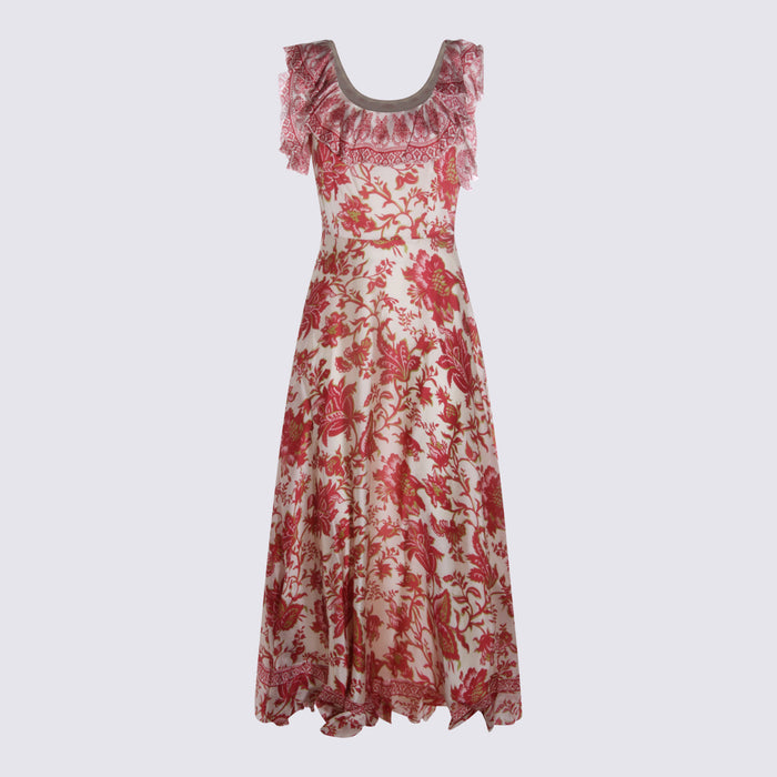 Etro Dresses Fucsia/white _si