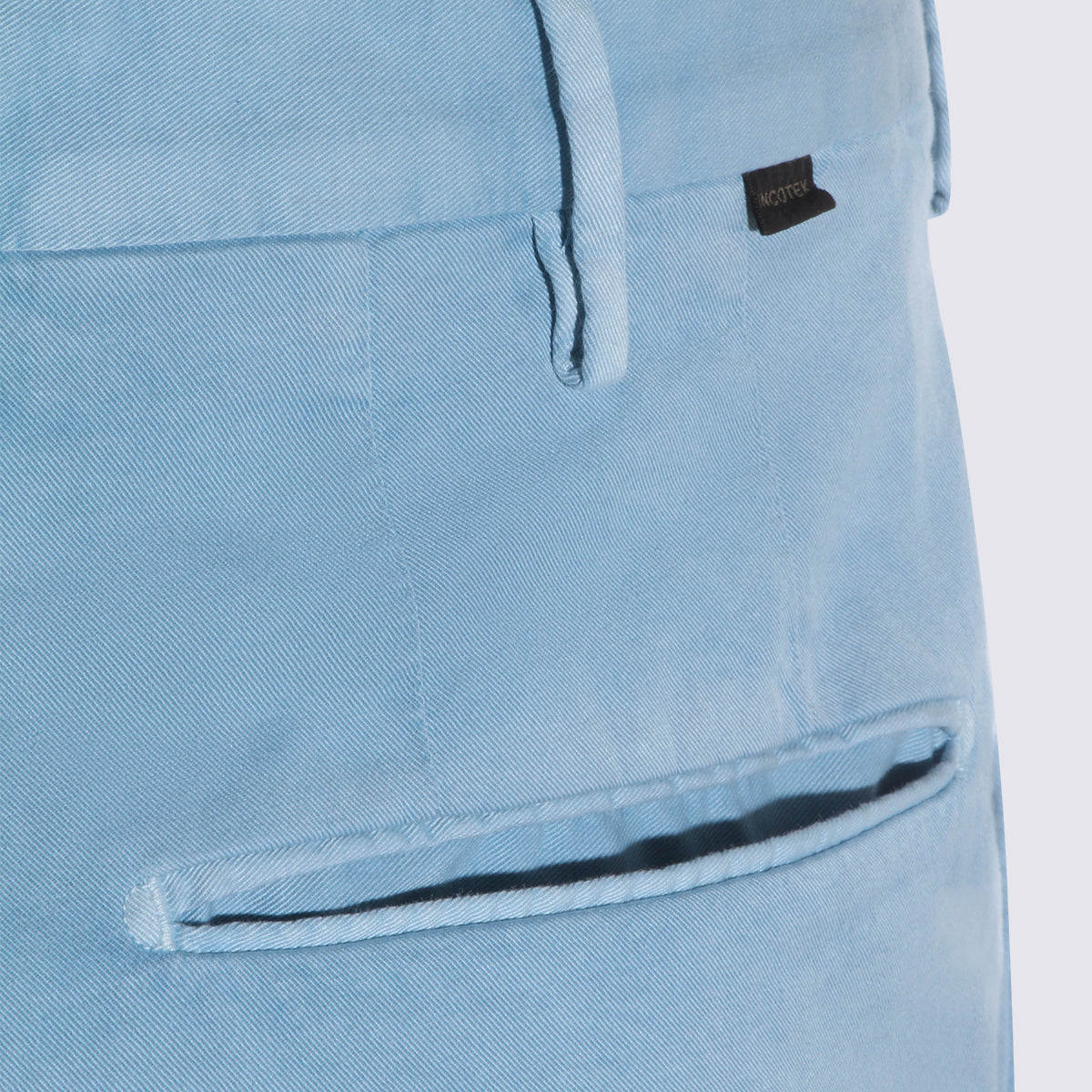Incotex Trousers Blue _100 % Co