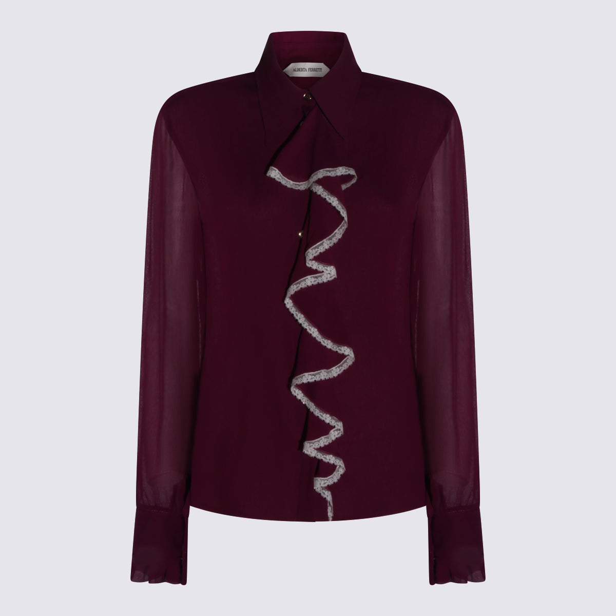 Alberta Ferretti Shirts Purple _ac Se