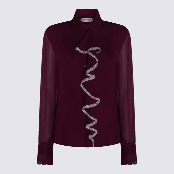 Alberta Ferretti Shirts Purple _ac Se