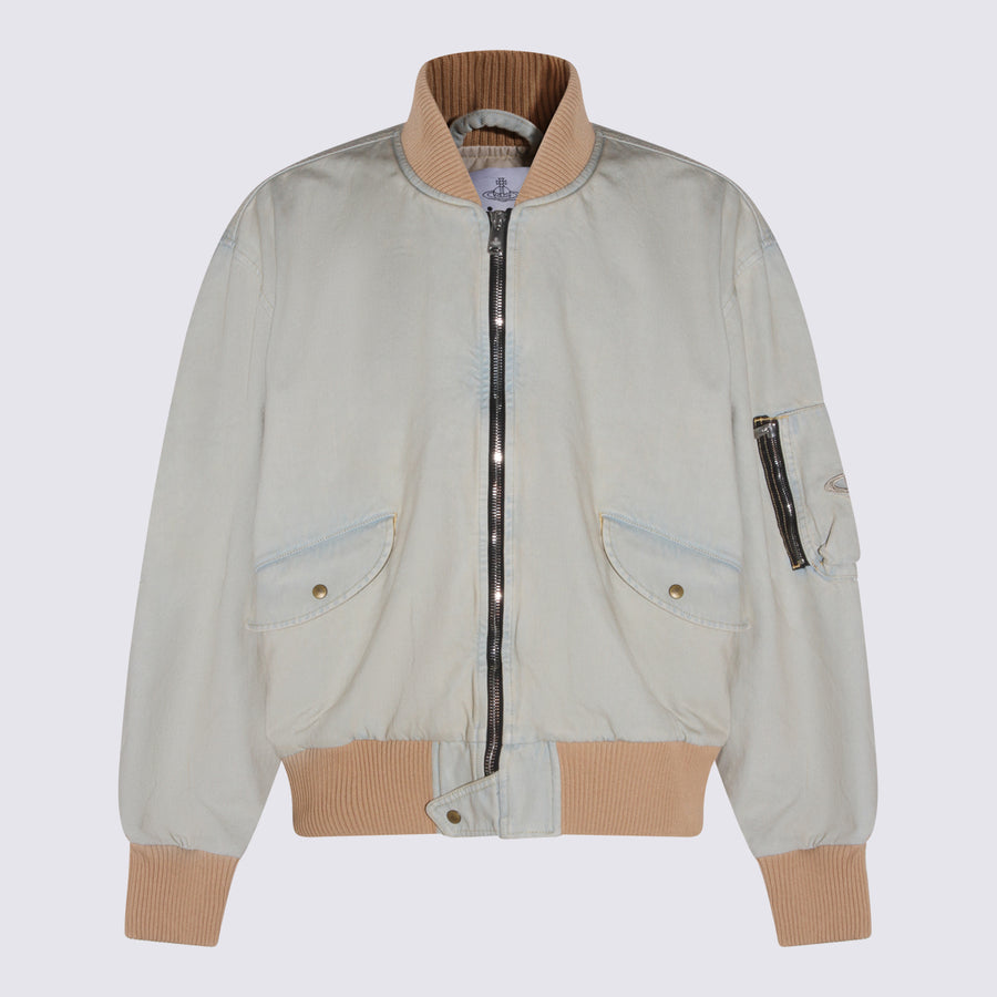 Vivienne Westwood 100% Cotton jacket in white