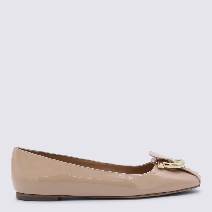 Ferragamo _Cover 100% LE Sole 100% LE flat in beige