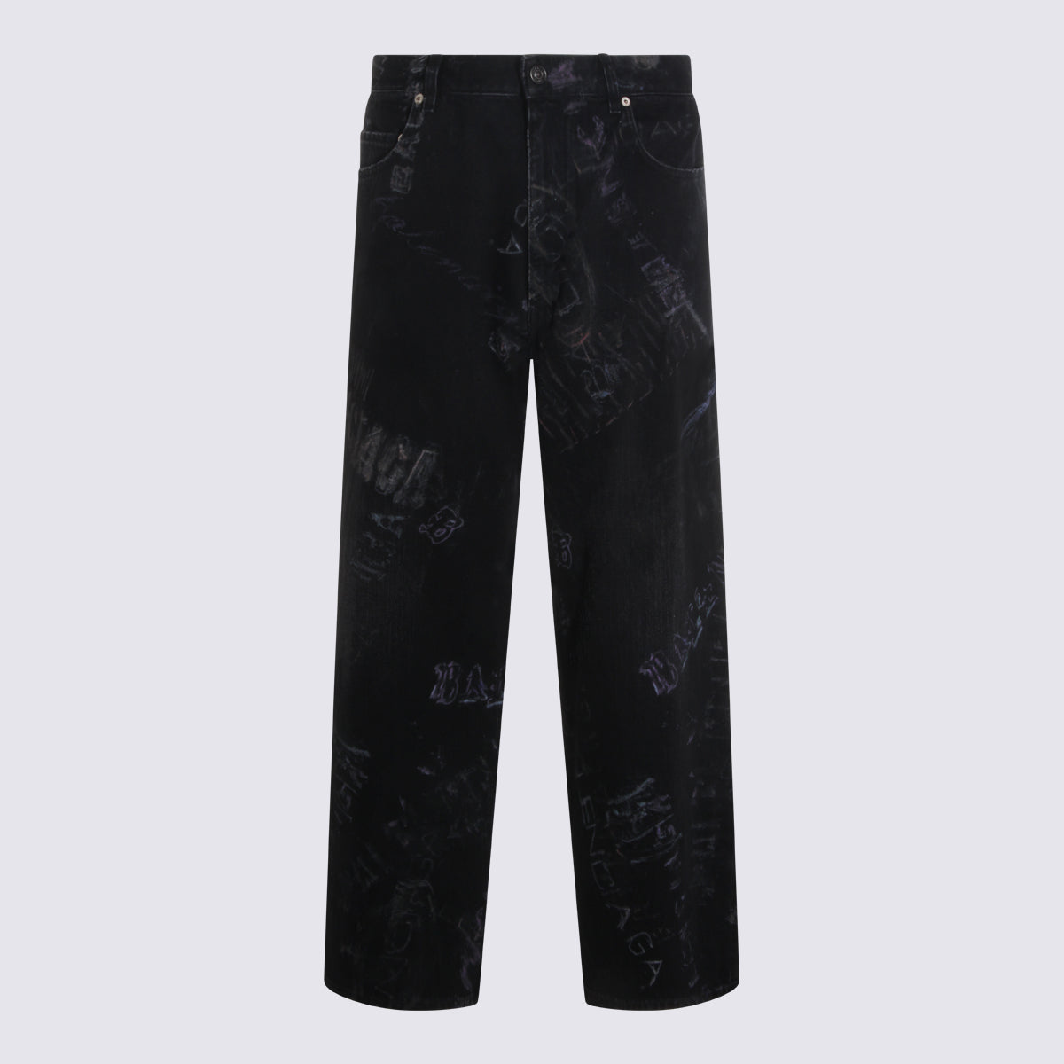 Balenciaga Jeans Black _100 % Co
