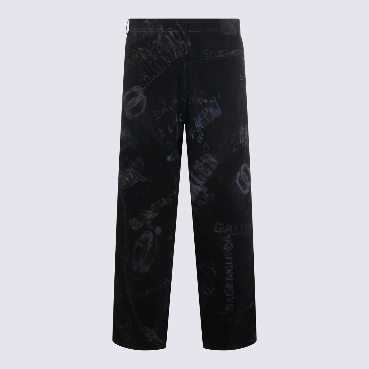 Balenciaga Jeans Black _100 % Co