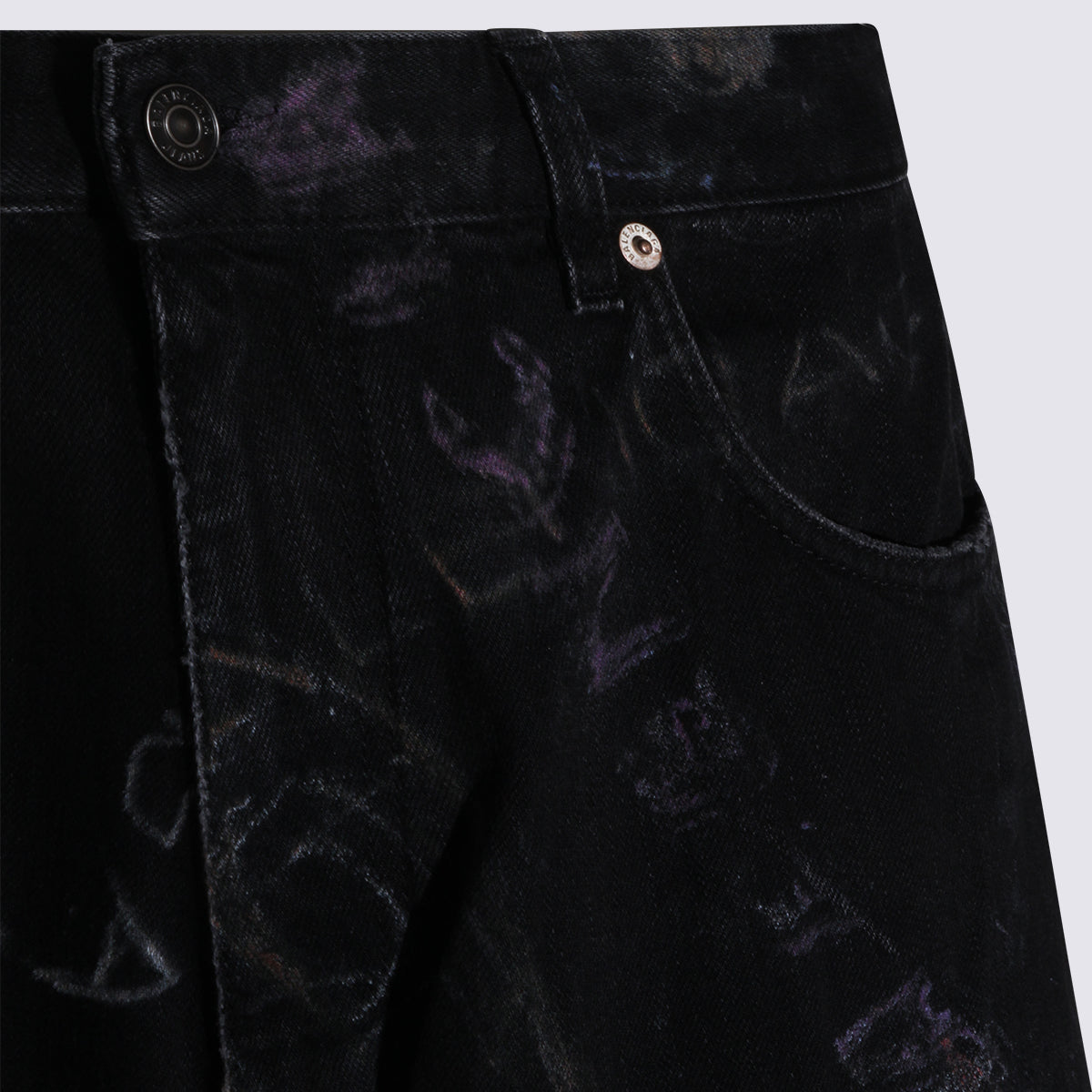 Balenciaga Jeans Black _100 % Co