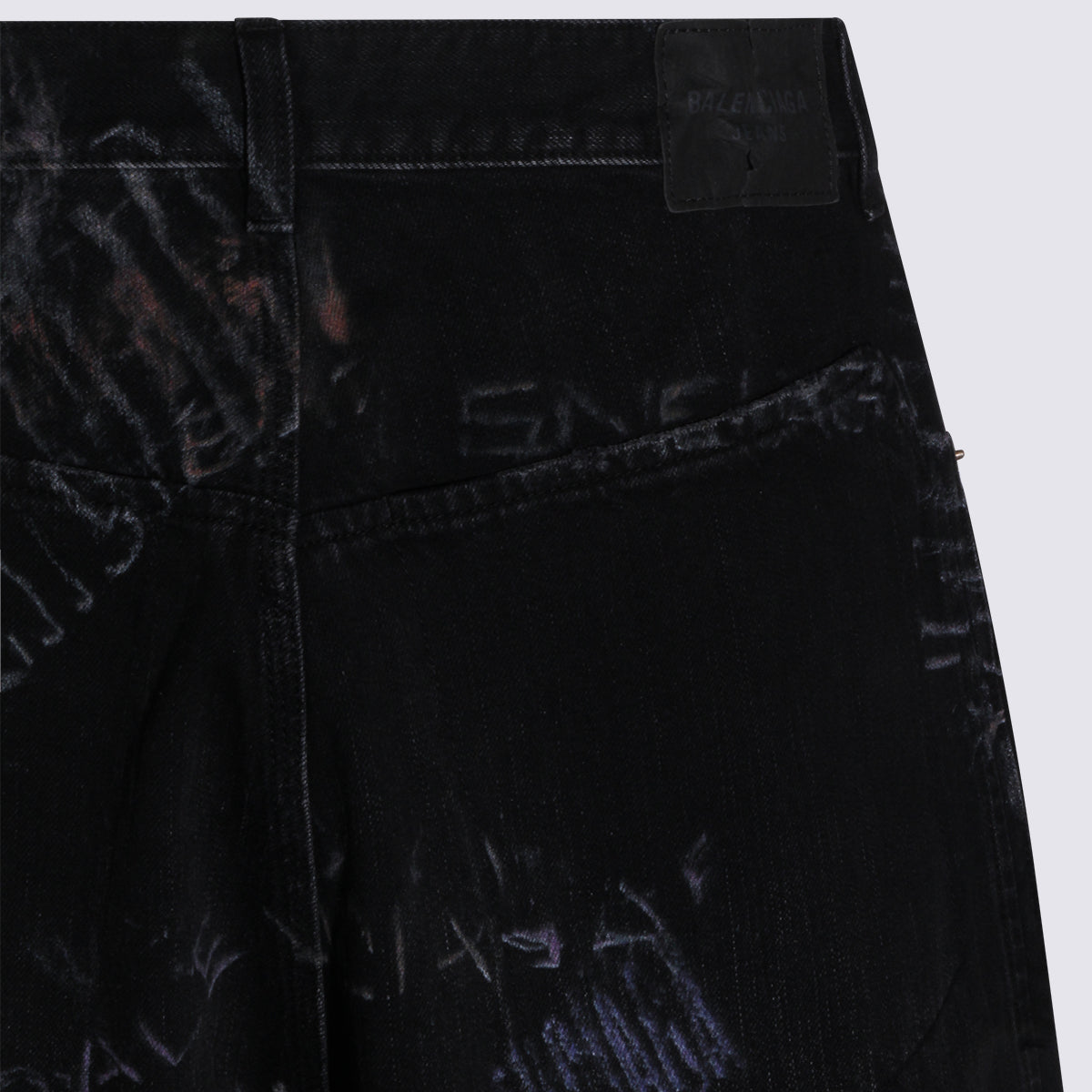 Balenciaga Jeans Black _100 % Co