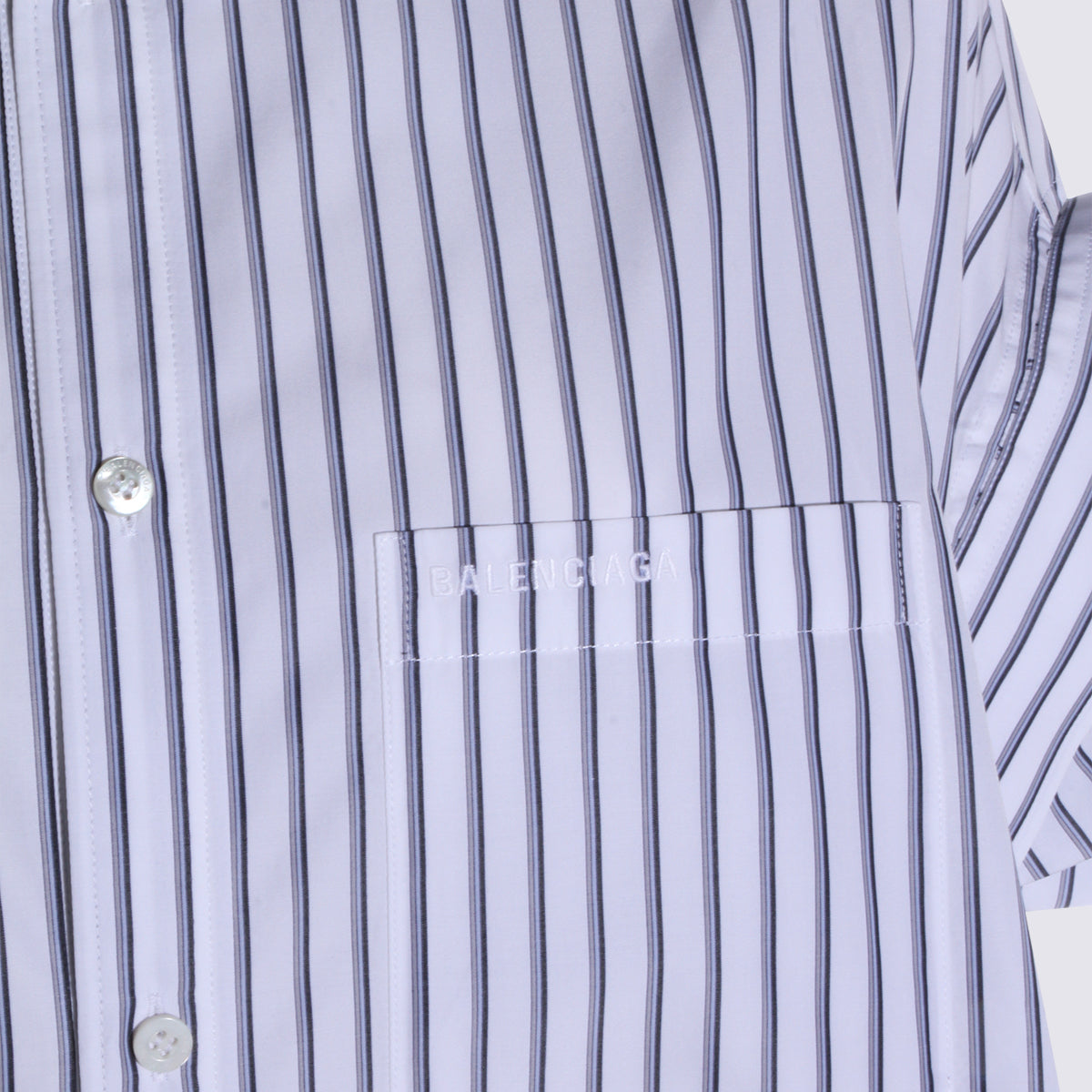 Balenciaga Shirts White _100 % Co