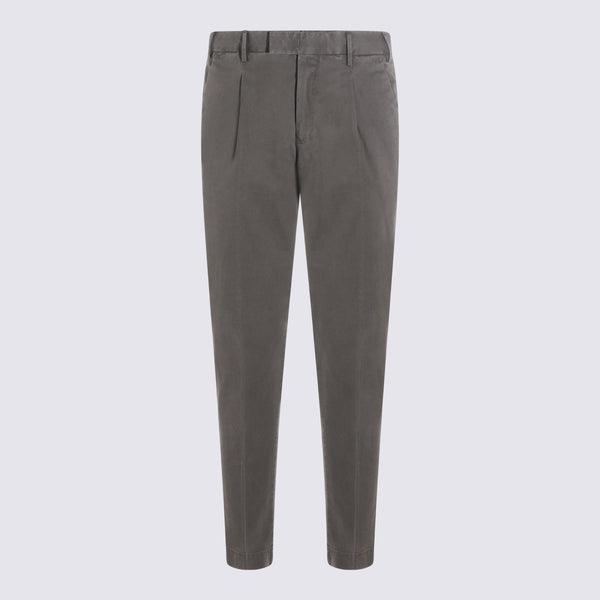 Pt Torino 98% Cotton trousers in gray