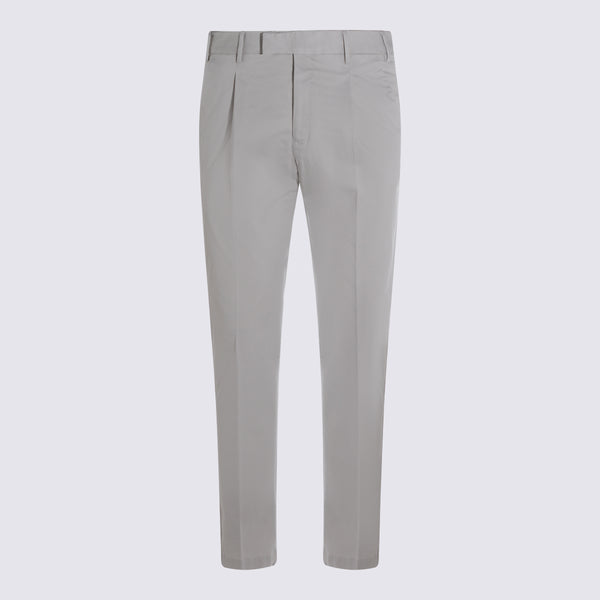 Pt Torino 98% Cotton trousers in gray