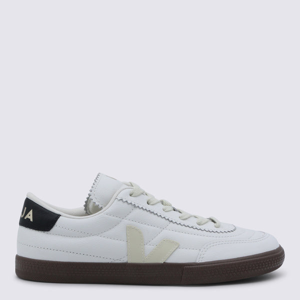 Veja Leather sneaker in white