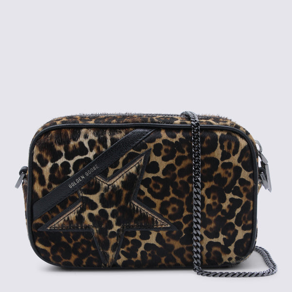 Golden Goose Calf hair crossbody bag in brown
