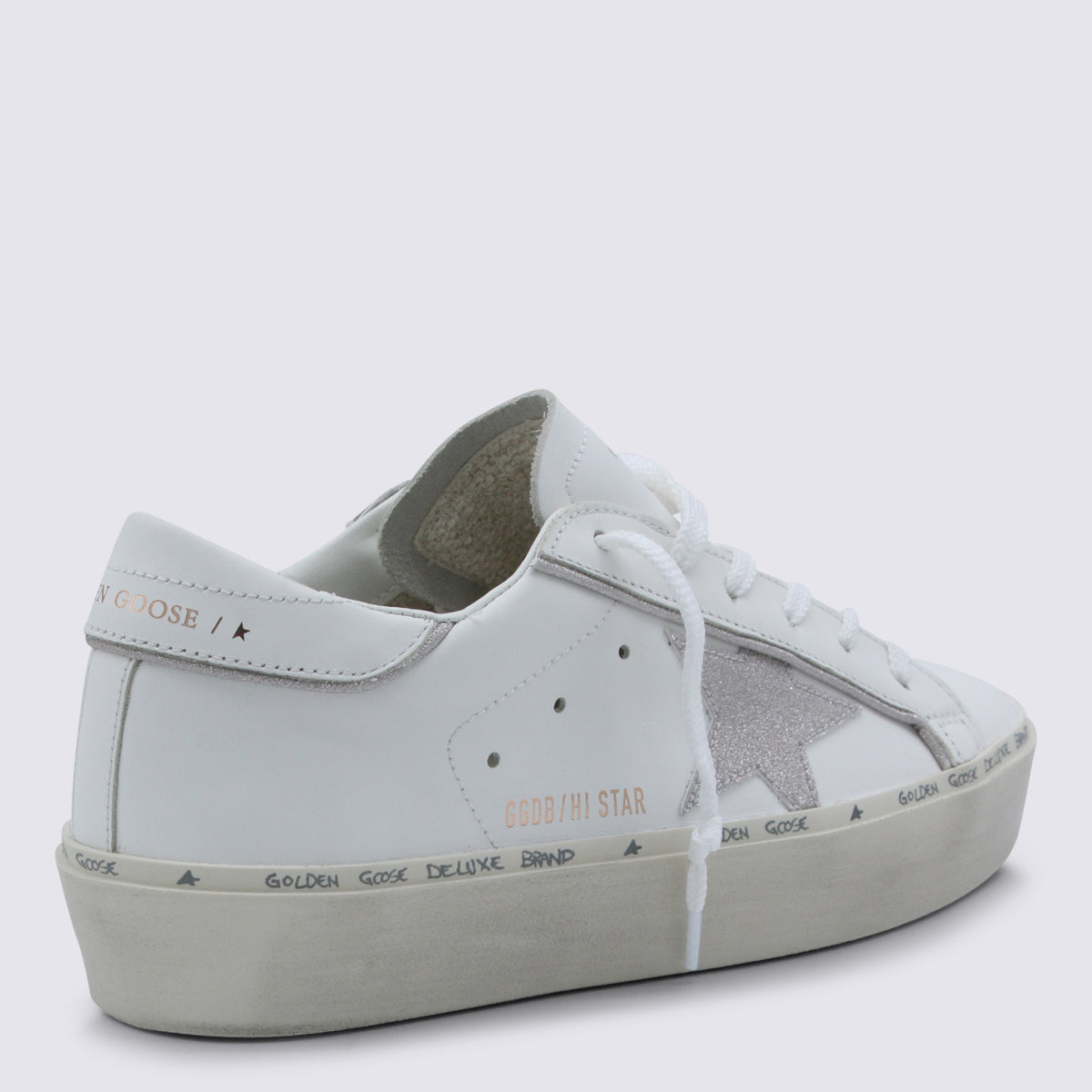 Golden Goose Sneakers White/platinum _cover Tex/le - Sole Tp