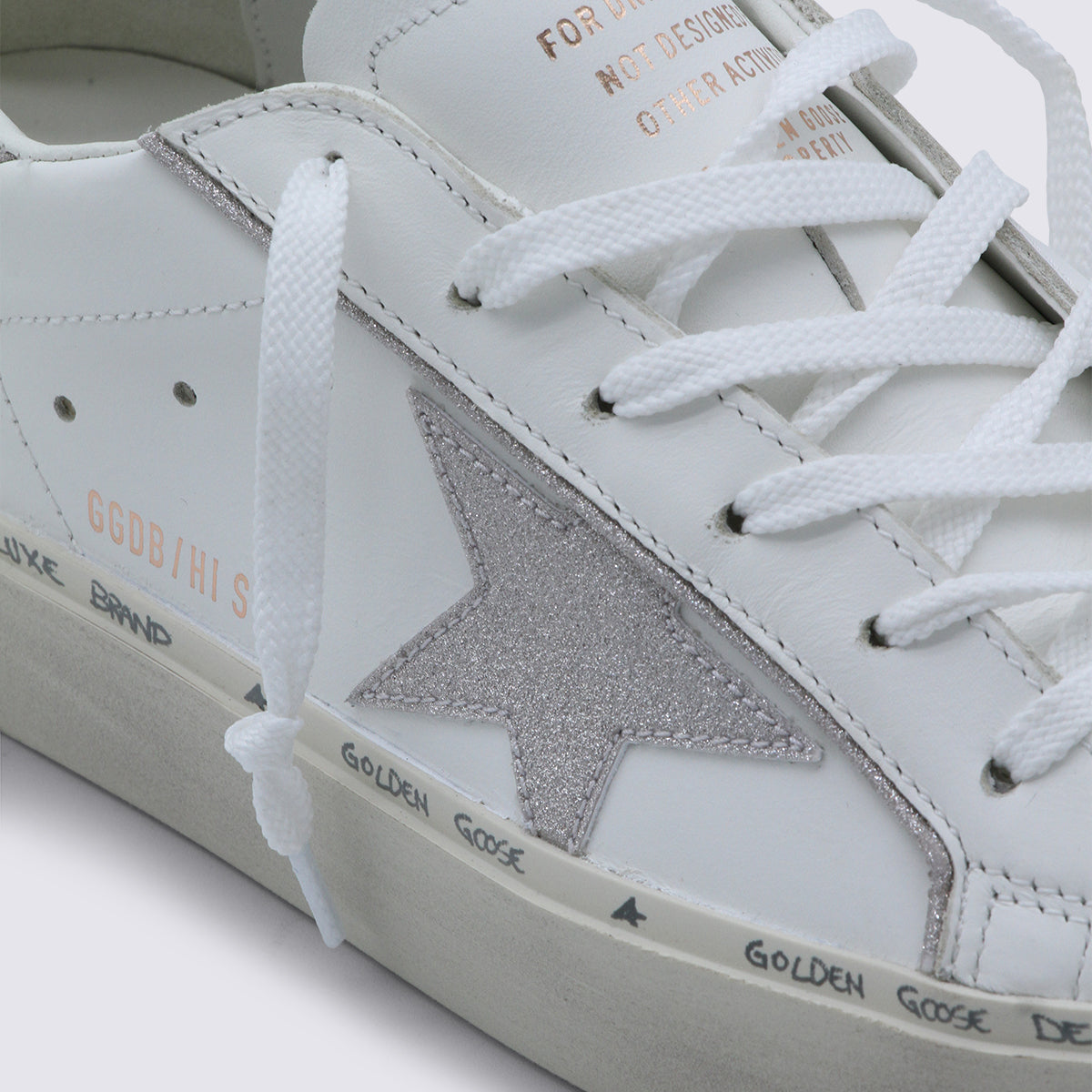 Golden Goose Sneakers White/platinum _cover Tex/le - Sole Tp