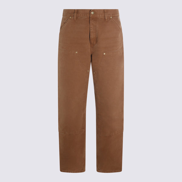 Carhartt Wip 100% Cotton trousers in brown