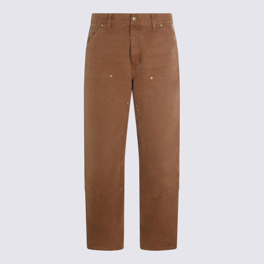 Carhartt Wip 100% Cotton trousers in brown