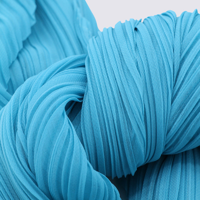 PLEATS PLEASE ISSEY MIYAKE Scarfs Blue _pl